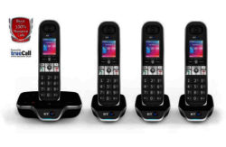 BT 8600 Cordless Telephone with Answer Machine - Quad